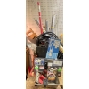 Image 1 : Power Adapter Cord, Work Light, Hand Saws, New Winsheild Wipers, Lockable Storage Tote & Much More