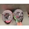 Image 5 : NEW FULMER MX Helmets - PHX Zone 3 Grn/Blk Size XL & PHX Helium 2 Pink XL