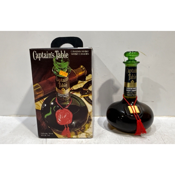 Captains Table Canadian Whiskey 710ml - Sealed