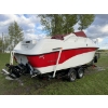 Image 6 : 1995 CrownLine 210CCr Fresh water cabin cruiser in Working Condition stern drive  235 hp 10% Buyer