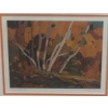 Image 2 : "Autumn Birches", Artist: Tom Thompson, 20 X 18 Framed Under Glass