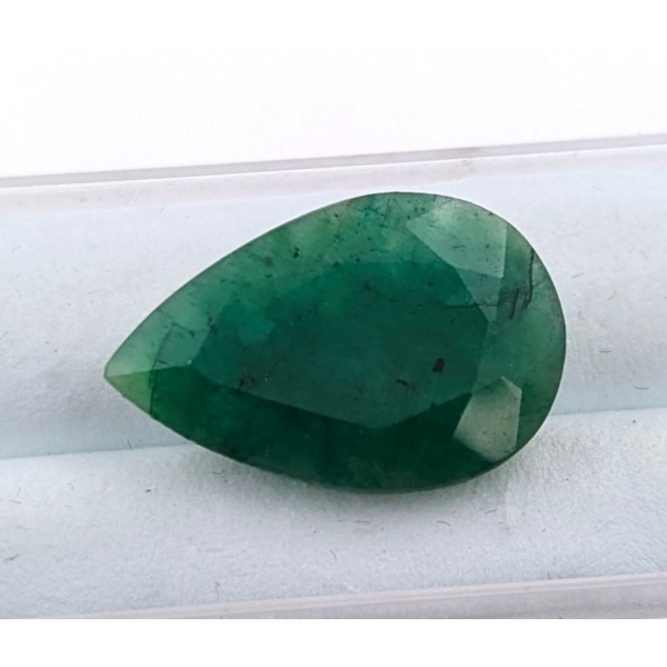 9.9 ct Certified Zambian Emerald gemstone ($14,850 Appraisal)