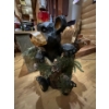 Image 2 : Set of bears sculptures would accent 22” length of the laying bare is 18 inches.