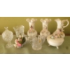 Image 1 : Crystal Glasses, Porcelain Vases, Blown Art Glass 