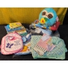 Image 1 : Baby Lot with Books, Blankets, Bibs, and Plush Toy