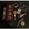 Image 1 : Junk Drawer Collection- Costume Jewellery Coin Box & More