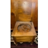 Image 2 : Vintage Potty Training Essentials - Oak Commode 22"Tall 