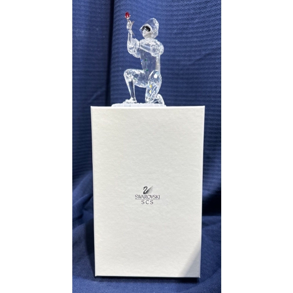 Swarovski Crystal Harlequin Collectors Display 5H with Original Box
