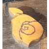 Image 3 : Small Wooden Box w/ Rose Motif, Costume Jewelry and Souvenir Spoons