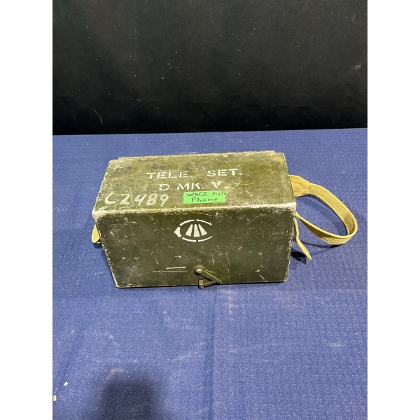 WW2 Military Field Phone