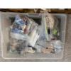 Image 4 : Large Collection Of Sewing Supplies As Well As A Solid Wood Sewing Storage Box .