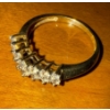 Image 5 : Gorgeous Stamped 10K Yellow Gold Cluster Ring 2.37g