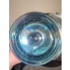 Image 4 : Indiana Carnival Glass Pedestal Dish in 'Kings Crown' w/ Fenton Silver Crest Milk Glass Compote 