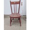 Image 6 : 3 Wooden Child-Size Chairs With Candle Holder Accents