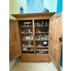 Image 2 : Quebec pine armoire, 19th century 60W x 81H x 22D Contents Not Included