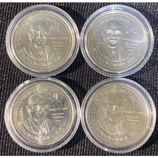  1978 Commonwealth Games Stanley Smith Coins