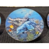 Image 4 : Sea Life Themed Plates from Bradford Exchange and Vintage Australian Tea Towels
