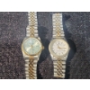 Image 1 : 2 Rolex Silver and Gold Toned Men's Watches - Unverified . One Band Needing Repair 