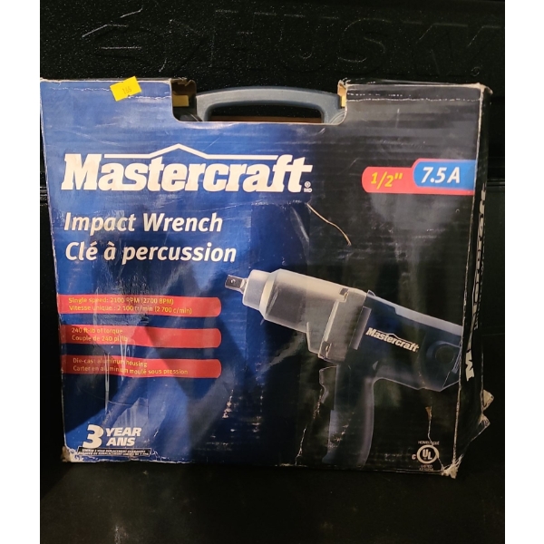 Mastercraft Impact Wrench Model 54-2734-4