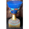 Image 3 : Mask of Tutankhamun Standing Pharaoh & Nefertiti Bust 14T 