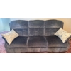 Image 5 : Three Seat Sofa w/ Reclining Feature 52 w, 32 d, 32 h