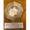 Image 1 : 'Flight Into Egypt' Coin From the Catholic Commemorative Medal Society - Sterling Silver Proof 26g 