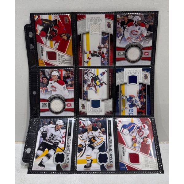 Binder Sleeve of NHL Cards - Various Years