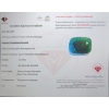 Image 3 : $16,605 Appraisal - 11.07 ct Cert. Emerald Gemstone
