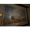 Image 1 : beautifully framed setting in Canada geese by Richard W Plasschaert
Width 34” 26” height