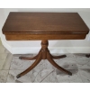 Image 1 : Wooden Side Table, Extendable w/ Hidden Storage, Claw Feet - 30W, 15D, 29T When Closed 
