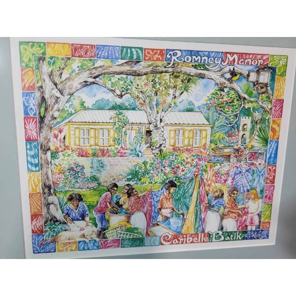Framed Artwork Signed by G. Gobinet