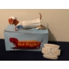 Image 1 : LLADRO Porcelain Sign 'Casades' w/ Westland Giftware 'Hot Diggity' Dog Resin Figure  (7L) 