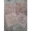 Image 1 : Set of 4 Outdoor Rugs (Largest: 48"W, 24"D)
