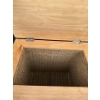 Image 2 : Wooden Laundry Hampers + Organizers - Set of 4, Hamper is  20W, 20T