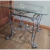 Image 2 : Two Matching Side End Glass Tables 24w x 24d x 21tall
