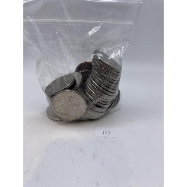 Bag Full of Canadian Modern 50 Cent peices