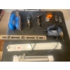 Image 1 : Mastercraft Sander, Jigsaw, Light Bars, Level and Rotary Tools and more,