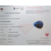 Image 3 : 9.53 ct Certified Midnight Sapphire Gemstone ($14,295 Appraisal)