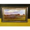 Image 2 : Dutch Landscape Oil Painting Print, Framed