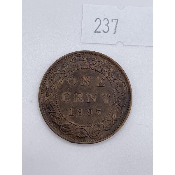 1897 Canadian Large One Cent