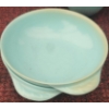 Image 4 : Blue Melamine Dishware and Cobalt Glass Basket