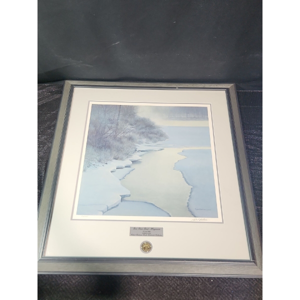 "Bow river Bend" Framed Signed Print