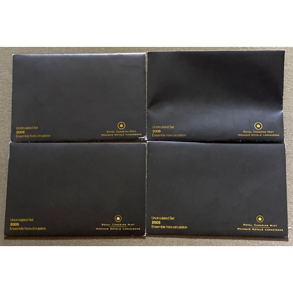 Canadian Uncirculated Coin Sets