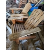 Image 2 : 2 Wooden Adirondack Chairs