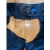 Image 2 : Vintage Genuine Leather Backless Chaps Men's Size L - Heavy Leather 