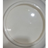 Image 10 : China: Royal Swan, Royal Albert, More- B&W Deep Plate 11 X 10 and Glass Vase 6" Top, 10 T