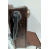 Image 3 : 2 Antique Hand Crank Wall Phones - Northern Electric Mo.717 Oak 12"x20" &  More