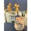 Image 3 : Krystonia Hand Painted Figurines, Made in England w/ Certificates, 6 Pieces - Largest 7in Tall