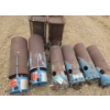Image 1 : Sure Flame Model S300 Direct Heaters 13" Opening, 42 D, 23 T, Two Upright Heaters 16 W, 16 D, 34 T