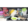 Image 1 : Kitchen Keepers - Reusable Travel Containers Bakeware Culinary Utensils & More 
